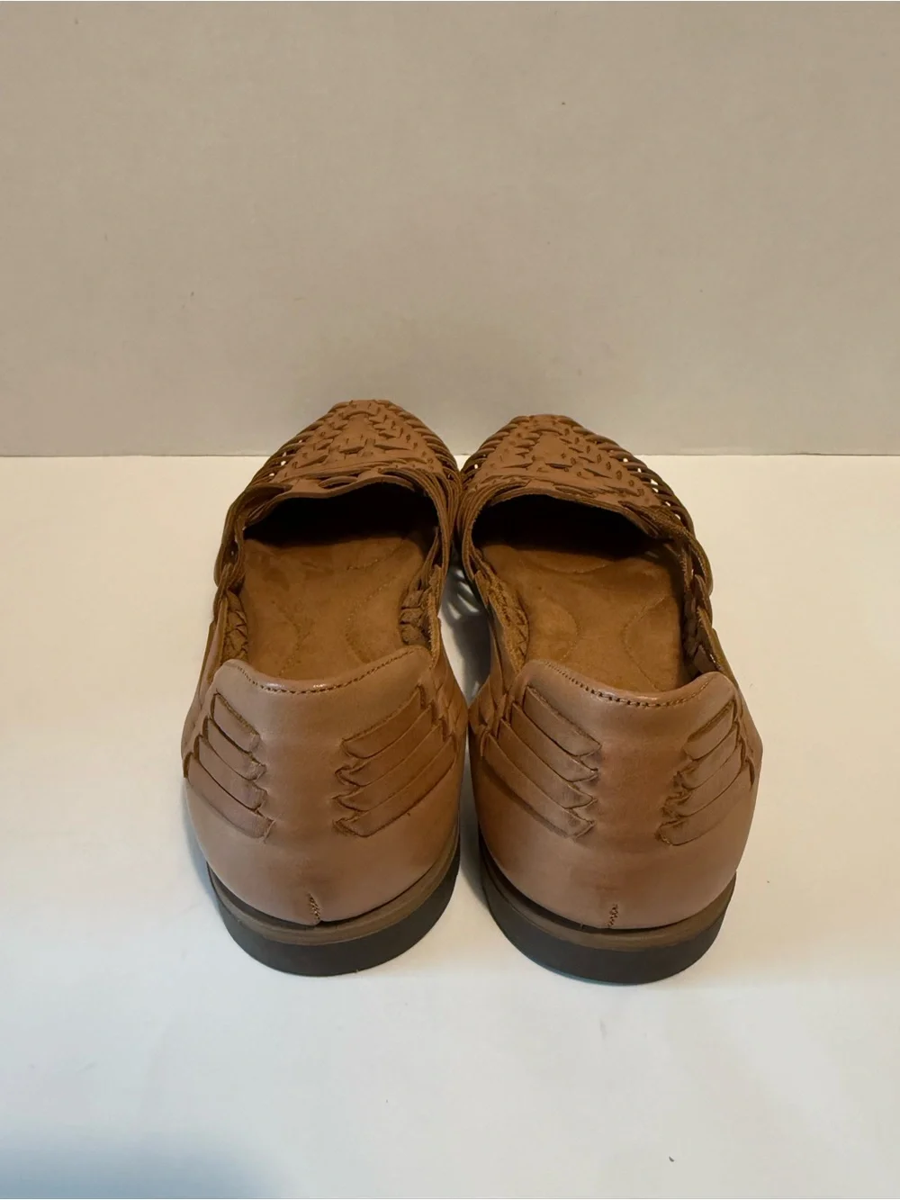 Euro Soft by Sofft brown woven slip-on flats comfort ladies 11